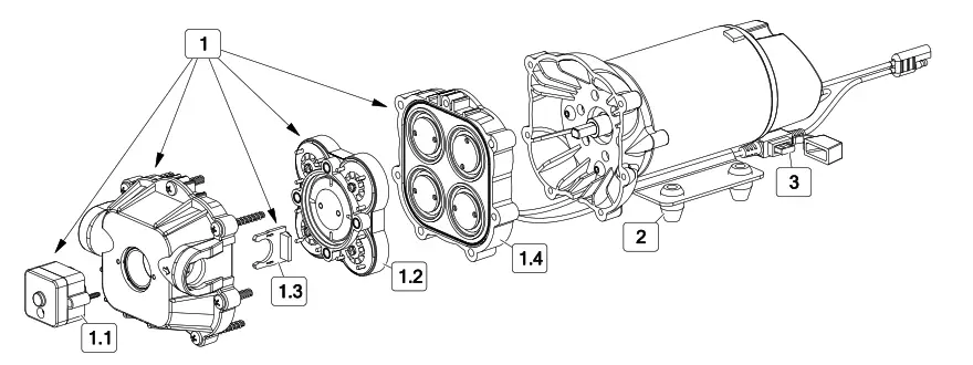 FIMCO INDUSTRIES 3PT-45-12V-BL 3 Point Sprayer with Boomless Boom - Fig18