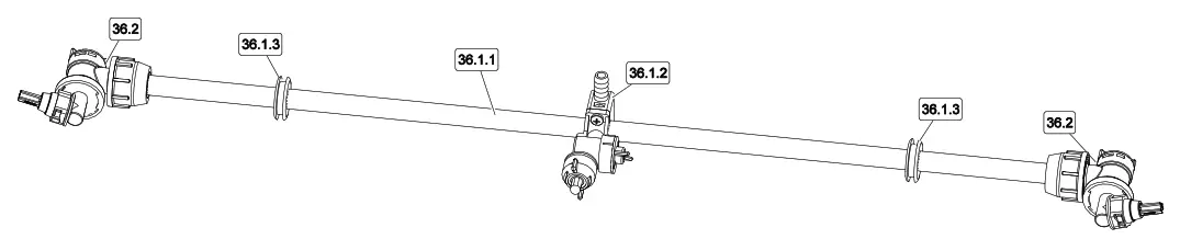 FIMCO INDUSTRIES 3PT-45-12V-BL 3 Point Sprayer with Boomless Boom - Fig24