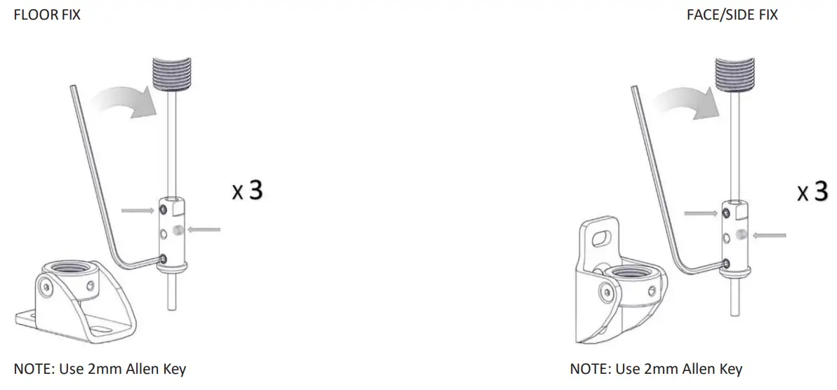 betta Veue Wire Guide - SCREWS
