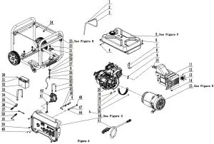 GENERATOR PARTS DIAGRAM