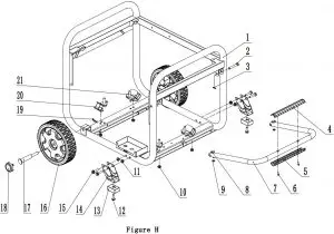 FRAME ASSEMBLY PART DIAGRAM