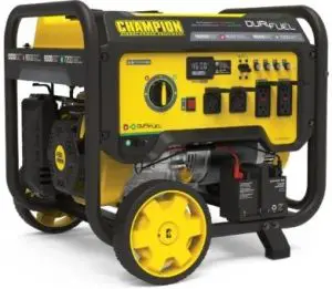 CHAMPION 201078 8000W Electric Start Dual Fuel Generator