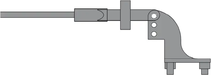 1100mm T-28 - Clevis installation - f