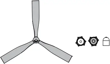 1100mm T-28 - Kit contents E