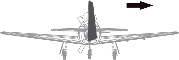 1100mm T-28 - Rudder 4