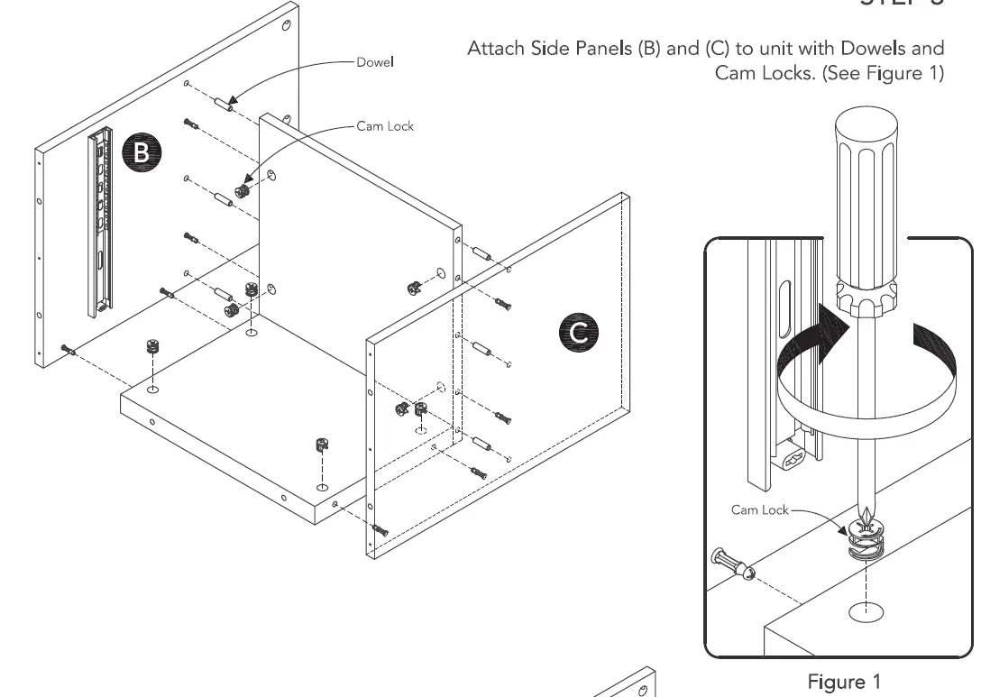 homestyles 5450-01 Personal Storage Unit 5