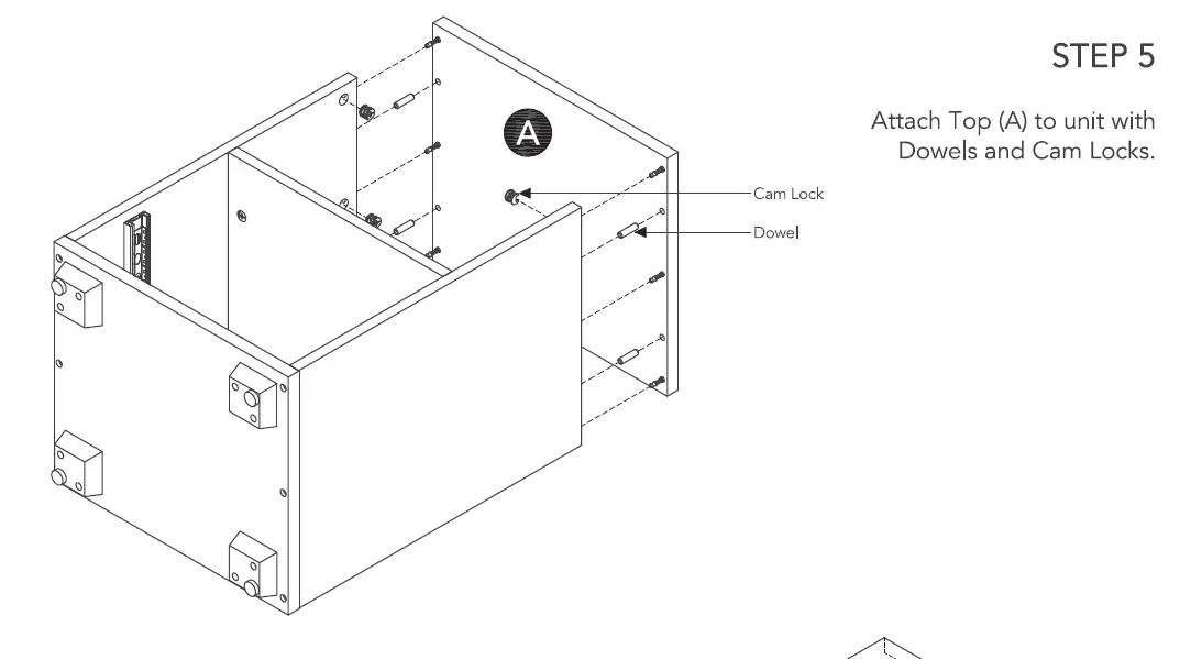 homestyles 5450-01 Personal Storage Unit 7