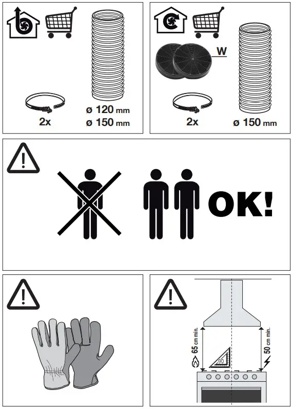 BLAUPUNKT 5DW66751 Extractor Hood - fig1