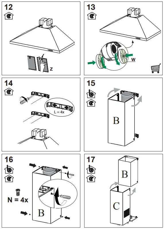 BLAUPUNKT 5DW66751 Extractor Hood - fig6