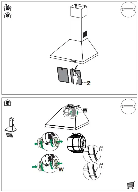 BLAUPUNKT 5DW66751 Extractor Hood - fig8