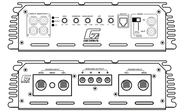 db DRIVE G7 State of The Art Amplifier - Figure 1