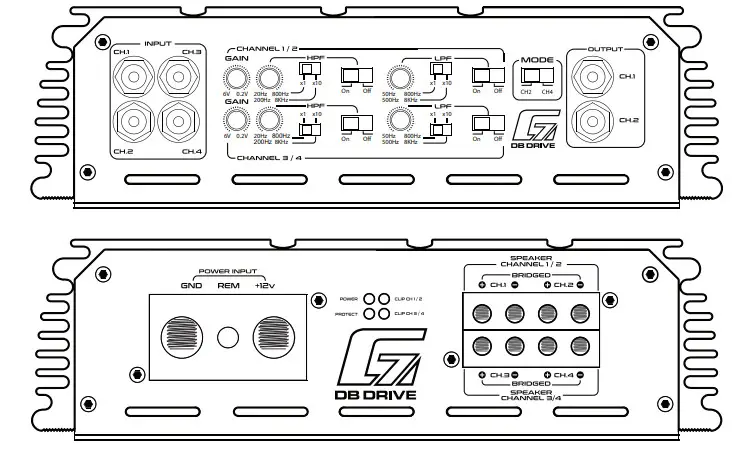 db DRIVE G7 State of The Art Amplifier - Figure 2