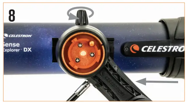 CELESTRON DX 100AZ Refractor Telescope - fig 6