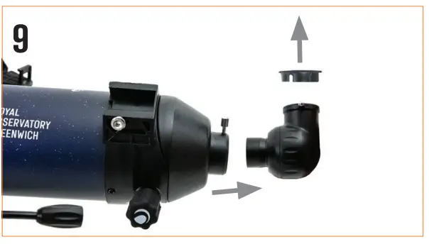 CELESTRON DX 100AZ Refractor Telescope - fig 7