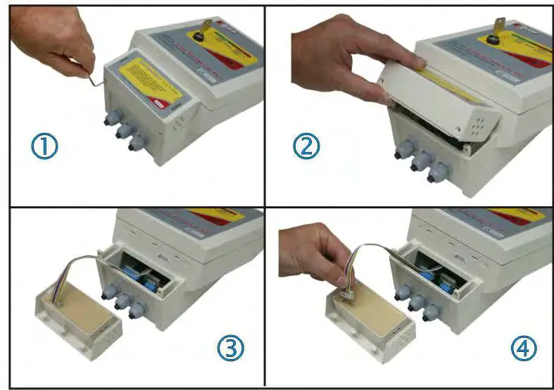 ION SF6 P2 Instrument - Changing the sensor unit 1
