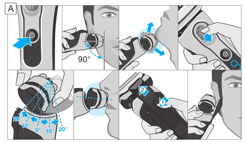 Braun Series 9 Premium Electric Razor A