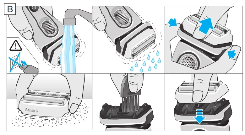 Braun Series 9 Premium Electric Razor B