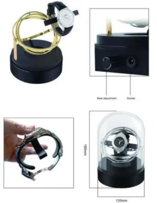 ELBRUS HOROLOGY Voyager Gyroscopic Watch Winder - Figure 1