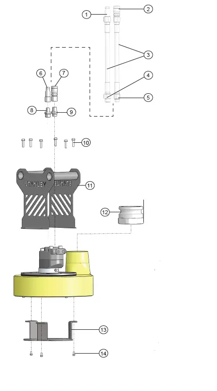 STANLEY TP0813 Hydraulic Trash Pump 6