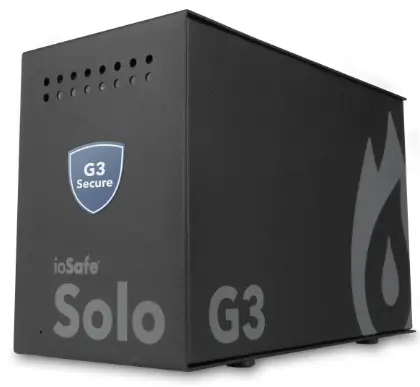 ioSafe Solo G3 Secure Fireproof Waterproof External HDD - fig