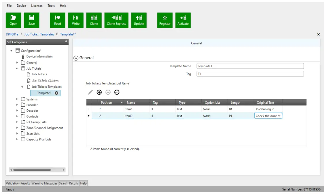 Job Ticket Templates