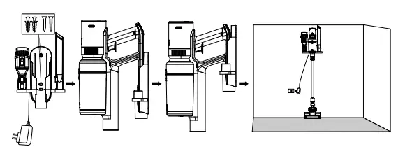 Morgan MVC CHS198DB Cordless 3 in 1 Stick-Handheld Vacuum Cleaner - Fig 2