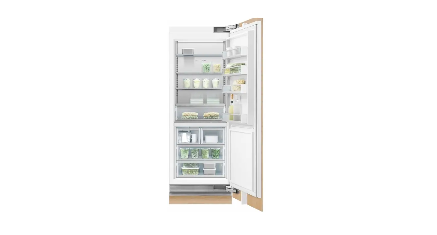 Fisher Paykel Rs3084frjk1 Integrated Column Freezer, 30 Inch Ice User Guide
