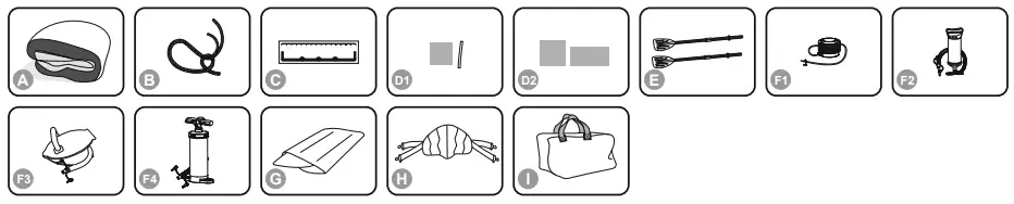 Bestway-61135-Kondor-Elite-1000-Inflatable-Raft-fig-1