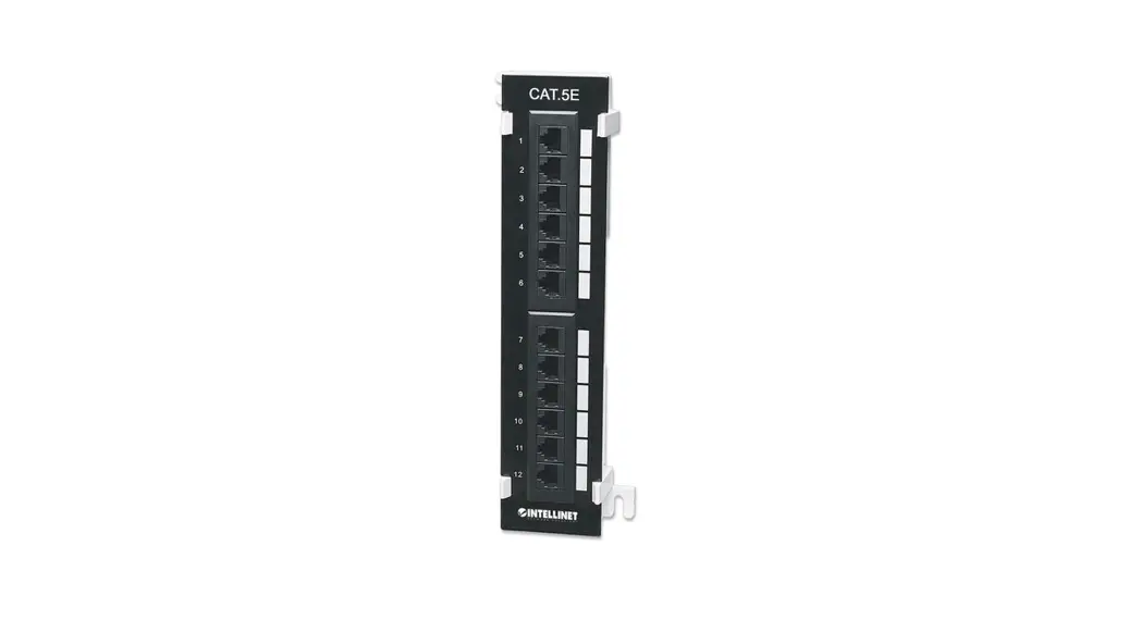 Intellinet 162470 Cat5e Wall-mount Patch Panel Instructions Intellinet 162470 Cat5e Wall-mount Patch Panel Instructions