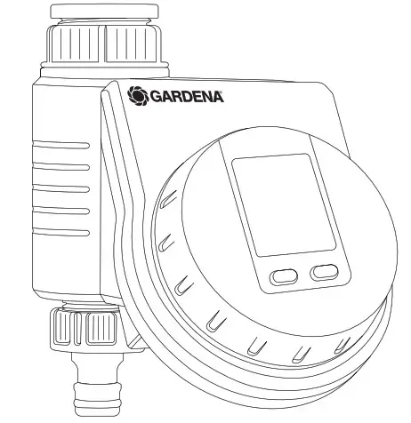 GARDENA 1890 Water Controls Water Control Flex - Cover