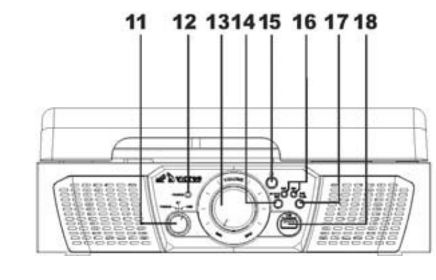 VECTOR VHRP-1100-BK 5 In 1 Lakeshore Turntable System - fig 1