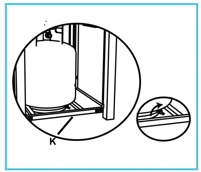 SereneLife SLFPTL Outdoor Propane Gas -FIG14