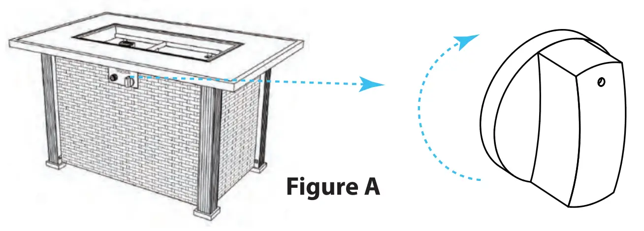 SereneLife SLFPTL Outdoor Propane Gas -fig A