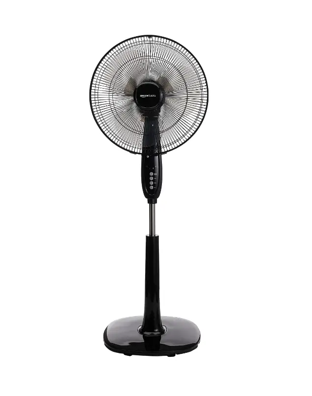Amazon Basics B07bngpwt4 16 Inch Adjustable Oscillating Standing Pedestal Fan User Guide