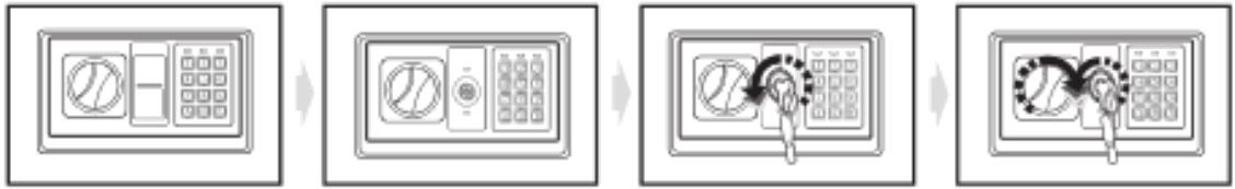 360 Office Furniture 911KS Intelligent Electronic Safe - fig 3