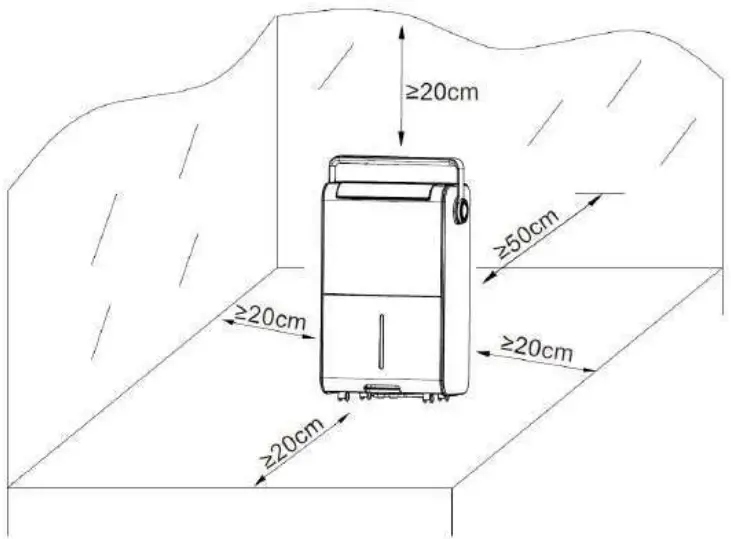 ZANUSSI ZD2733 Dehumidifier - Pior to Operation