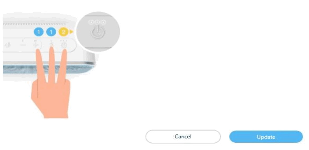 BenQ treVolo U Firmware Upgrade Software - device 1