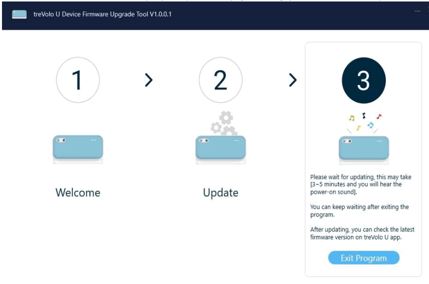 BenQ treVolo U Firmware Upgrade Software - fig