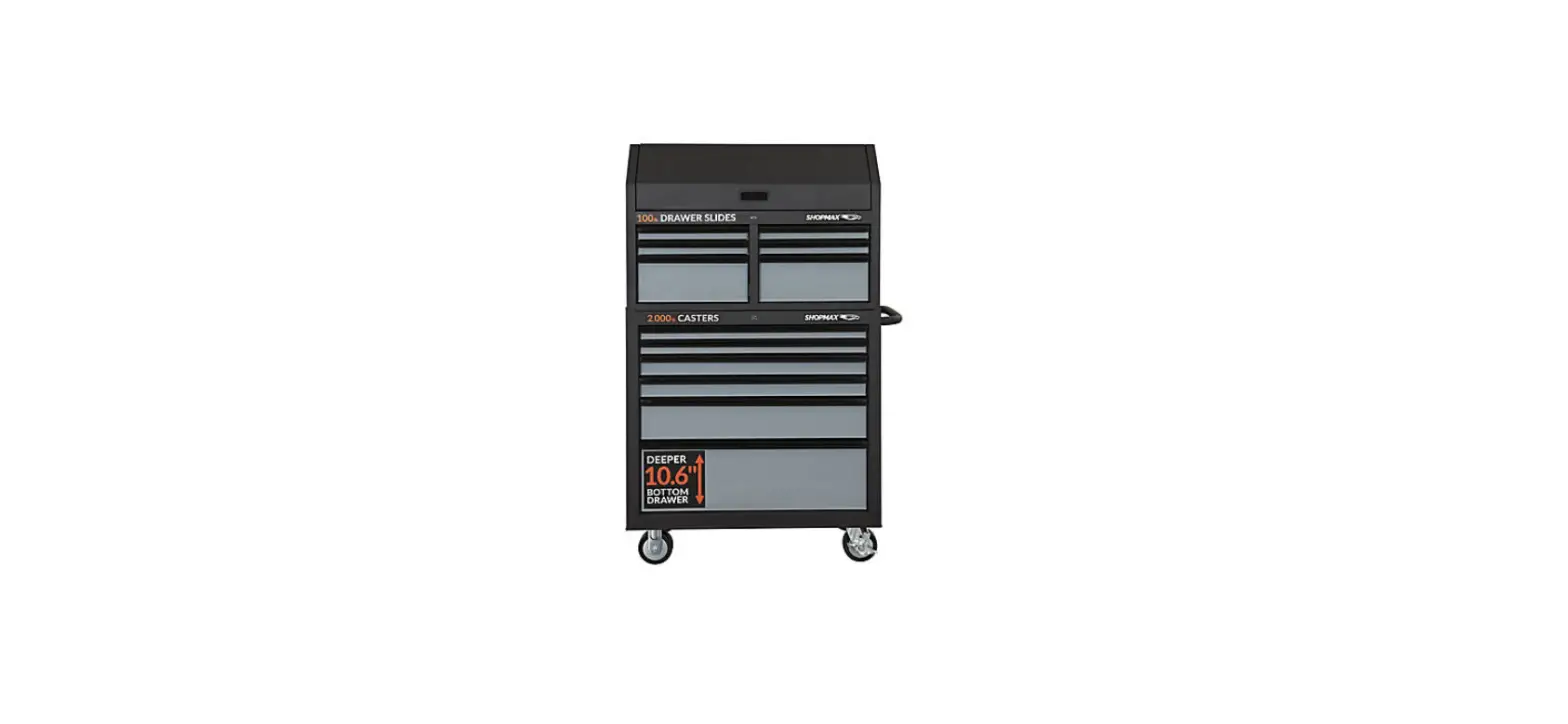 Shopmax 93606c2-06a4 Tool Chests And Rolling Tool Cabinet And Combos User Manual