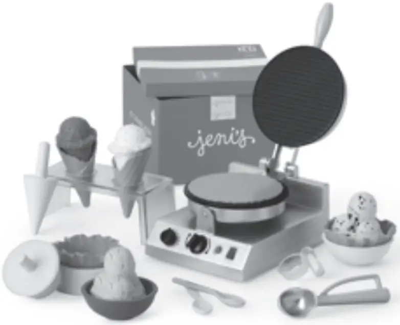 American Girl HMF27 Splendid Waffle Cone Set