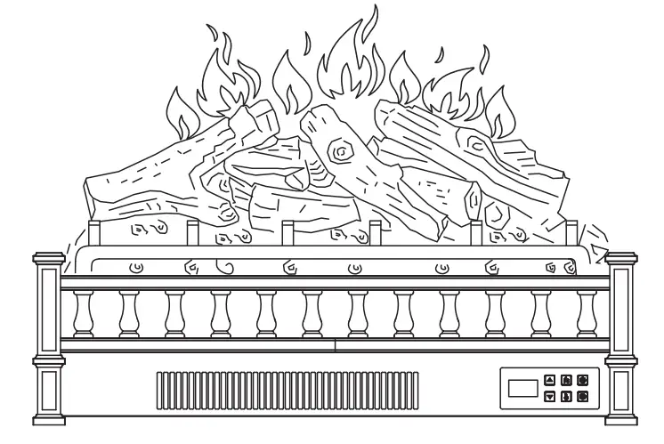 TURBRO Ef26-LG 26 Inch Infrared Quartz Electric