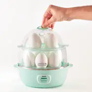 DASH DELUXE Express EGG COOKER K50780 - BOILING EGGS 7