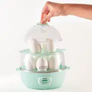 DASH DELUXE Express EGG COOKER K50780 - BOILING EGGS 8