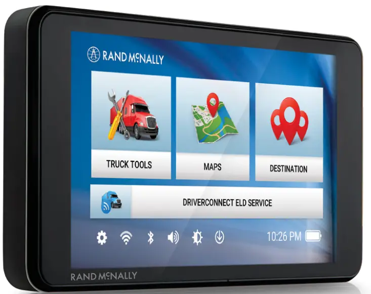 RAND McNALLY TND540 LM 5 Inch GPS Truck Navigator with Lifetime Map -