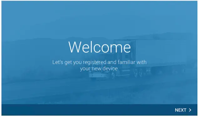 RAND McNALLY TND540 LM 5 Inch GPS Truck Navigator with Lifetime Map - Started