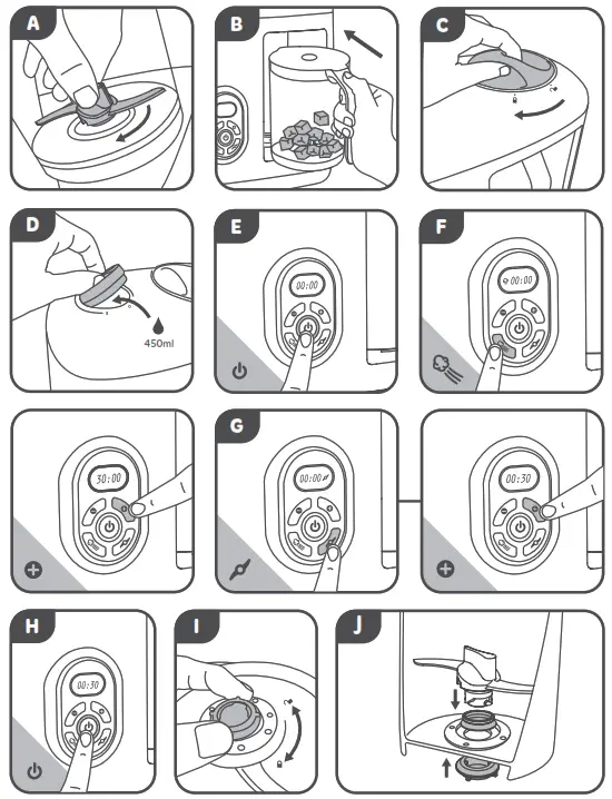 Tommee Tippee Baby Food Steamer2