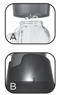 BLACK DECKER BL1600BGC Performance Helix Blender - BLENDER JAR ASSEMBLY