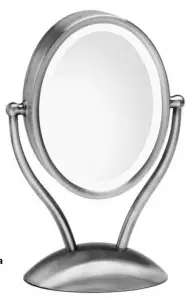 Homedics M-9003 illuminated beauty mirror spa REFLECTIVES Instruction Manual and Warranty Information