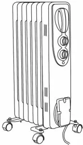 Russell Hobbs RHOFR5001 (B) 1500W Oil Filled Radiator