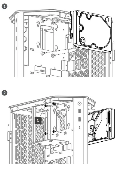 G SKILL Z5i MINI ITX CASE-Installing HDD